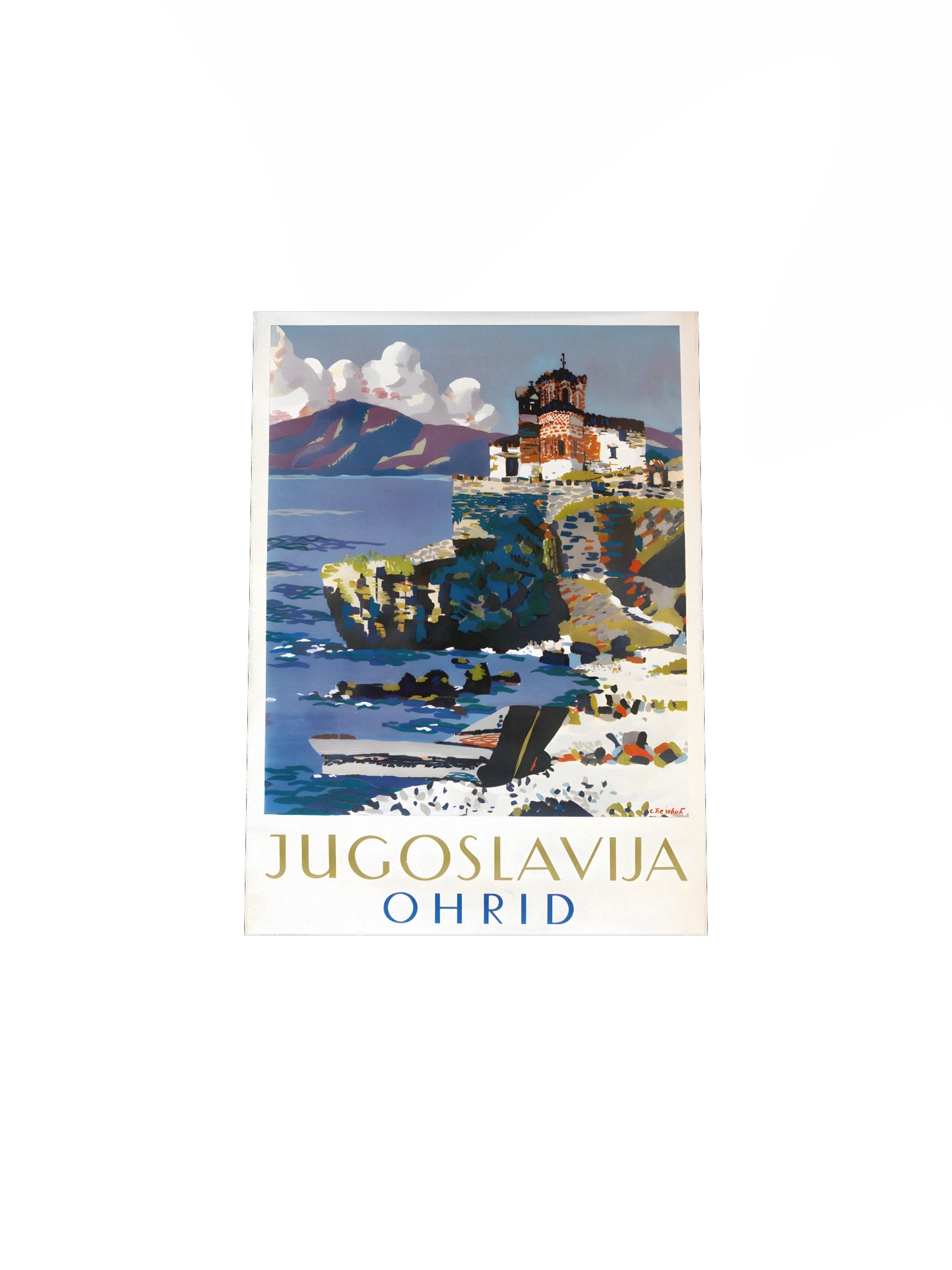 YUGOSLAVIA TOURISM POSTER #4 product image (12)