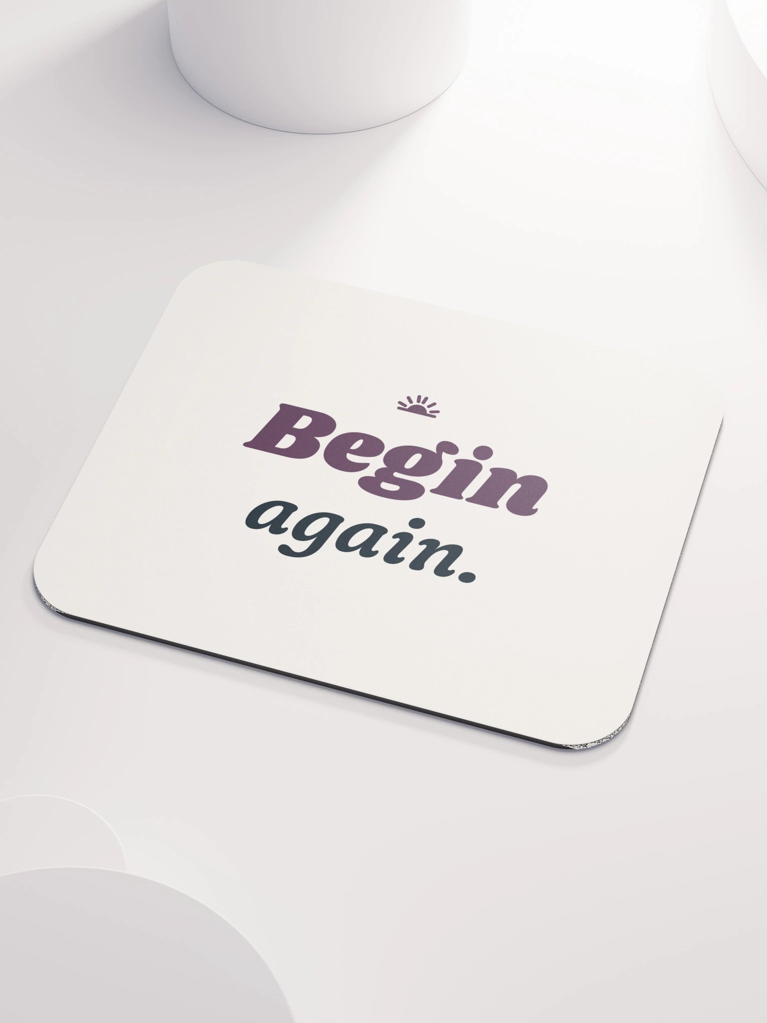 Begin Again Mouse Pad product image (3)