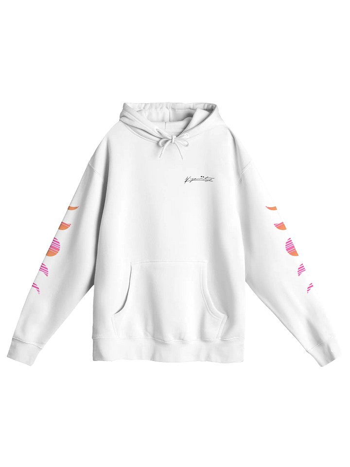 Crystal Cave Hoodie WHITE product image (1)