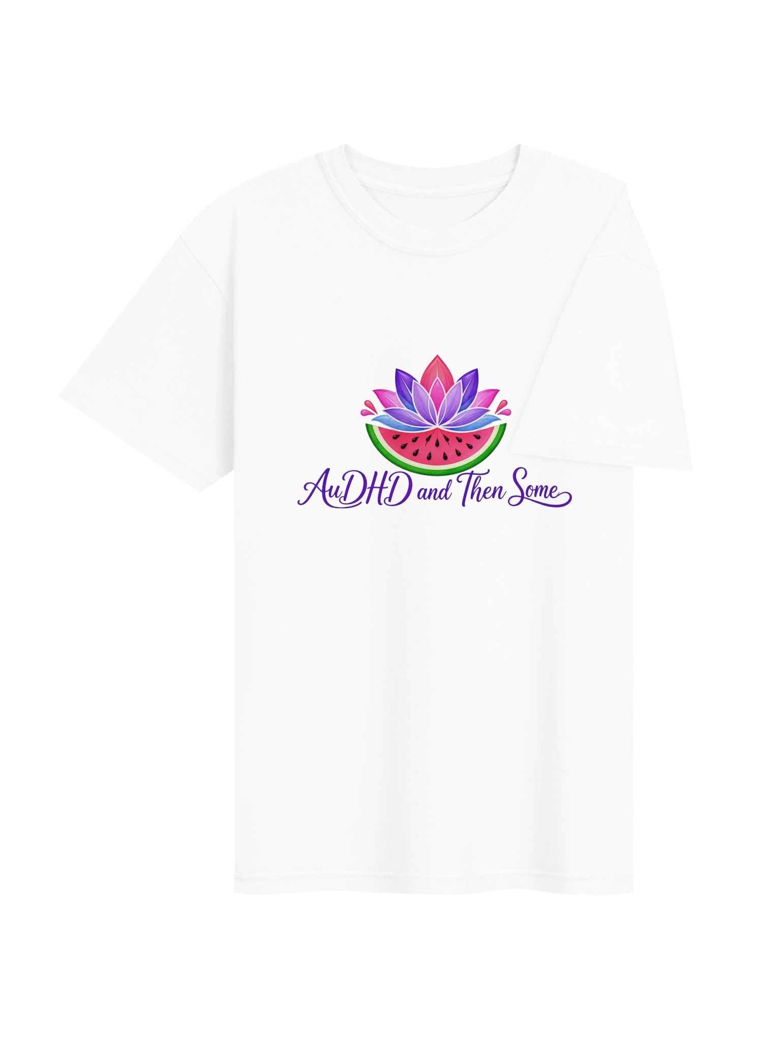 AuDHD and then some White Tshirt product image (4)