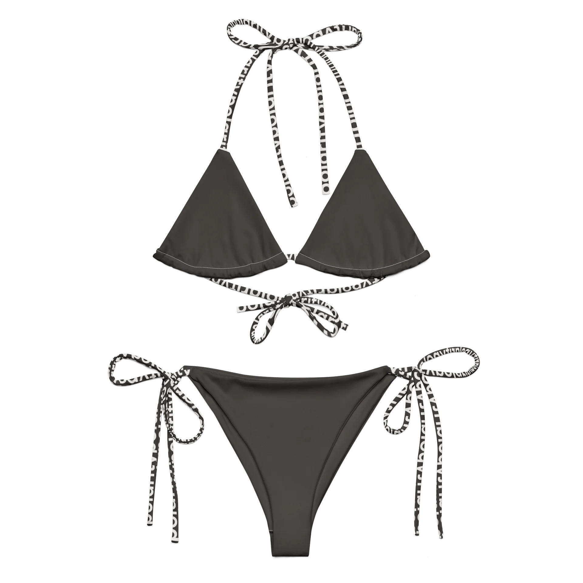 Polarity Triangle Bikini | Stone product image (2)