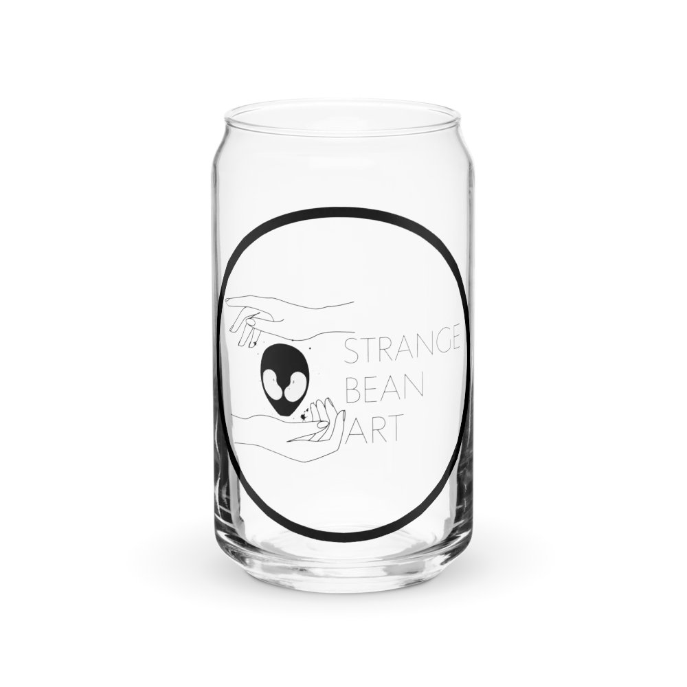 Strange Bean Art Logo Glass product image (2)