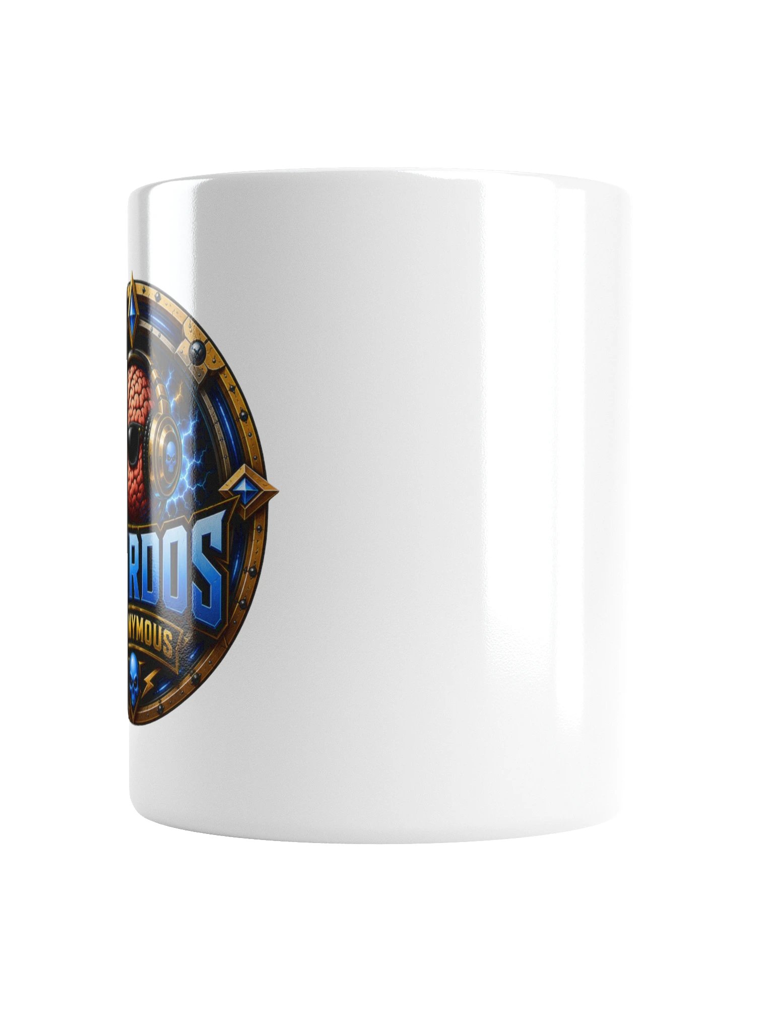Beard__Oh Weirdos Anonymous White Glossy Mug product image (2)