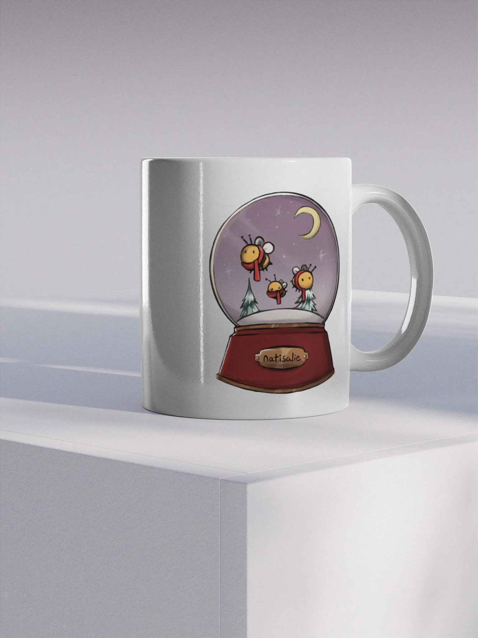HOLIDAY SNOWGLOBE MUG! product image (3)