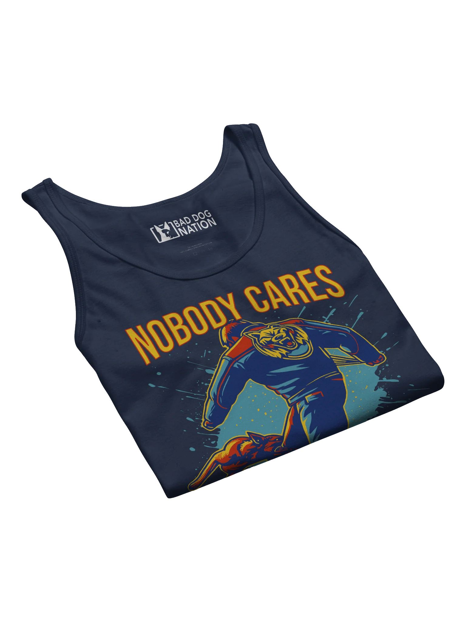 Nobody Cares Train Harder - Premium Unisex Tank Top product image (5)