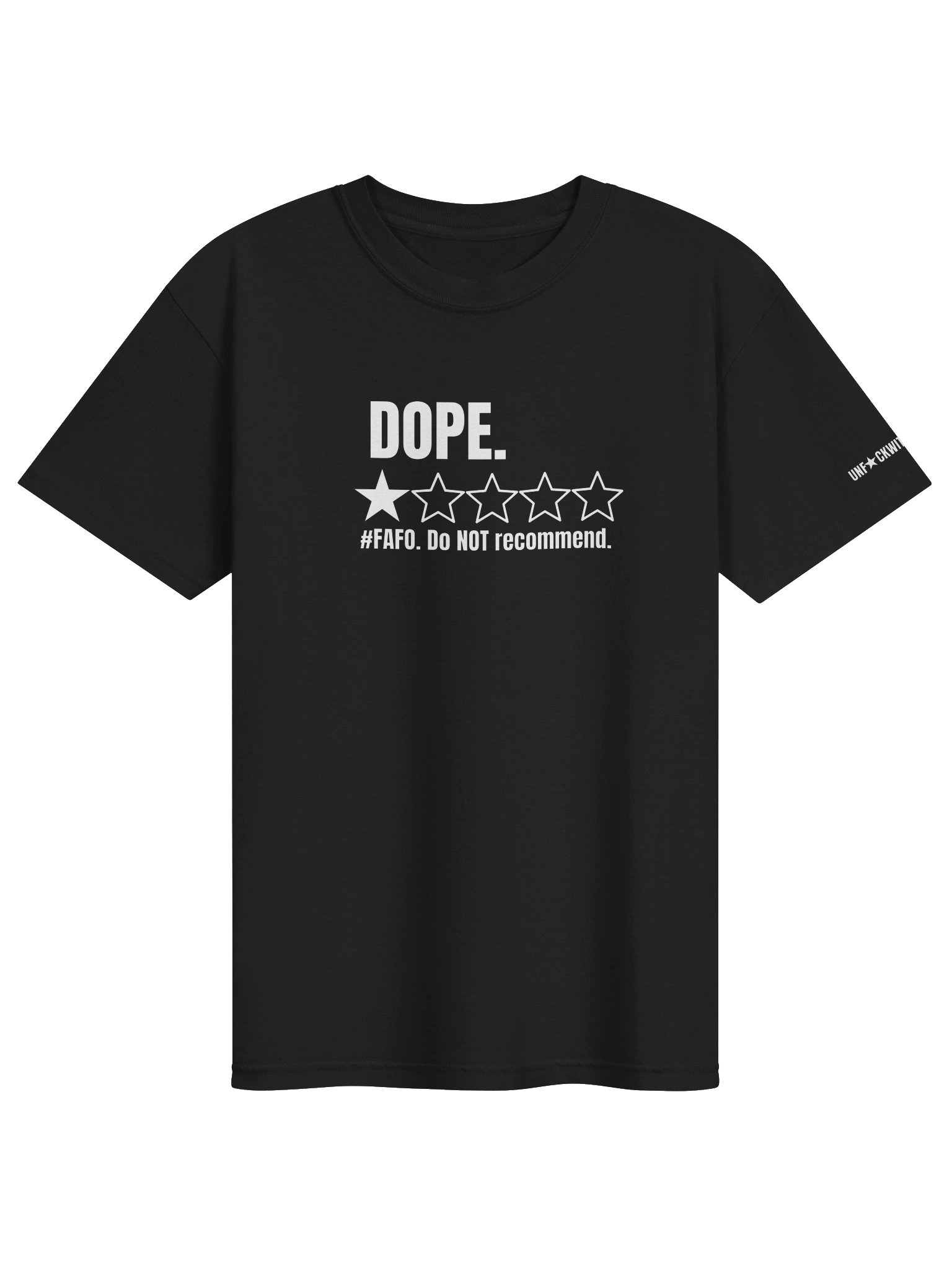Men’s Funny Graphic T-Shirt Dope Review Rating product image (1)