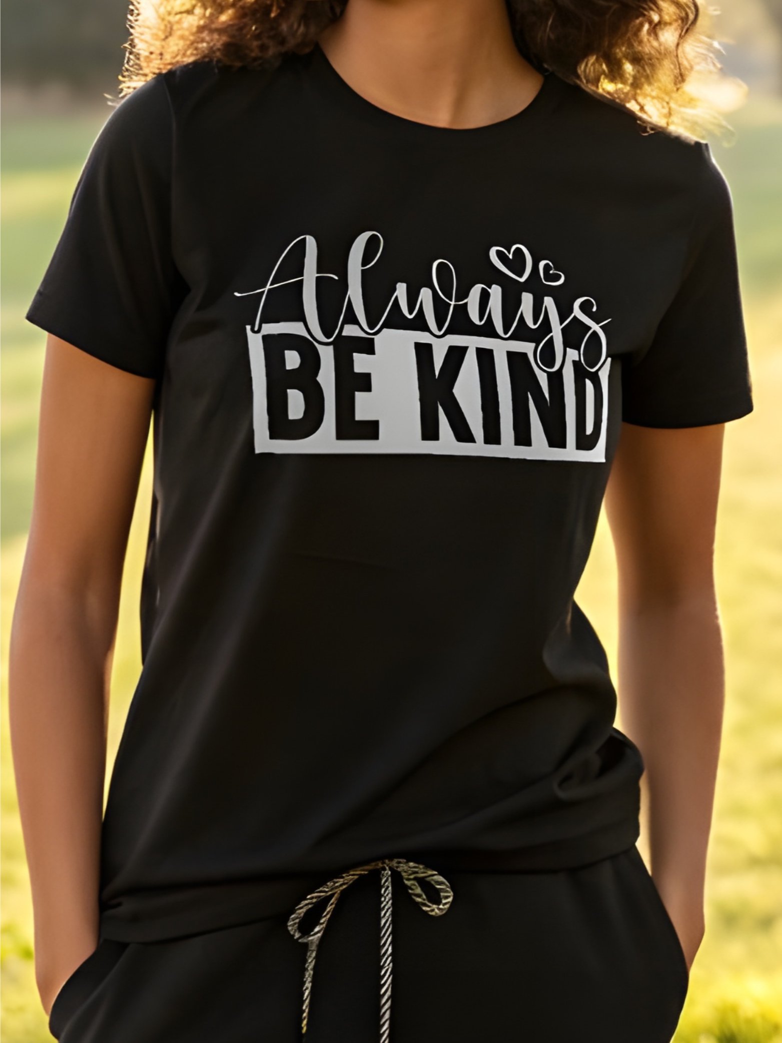 Always be Kind - Women's Black T-Shirt product image (1)