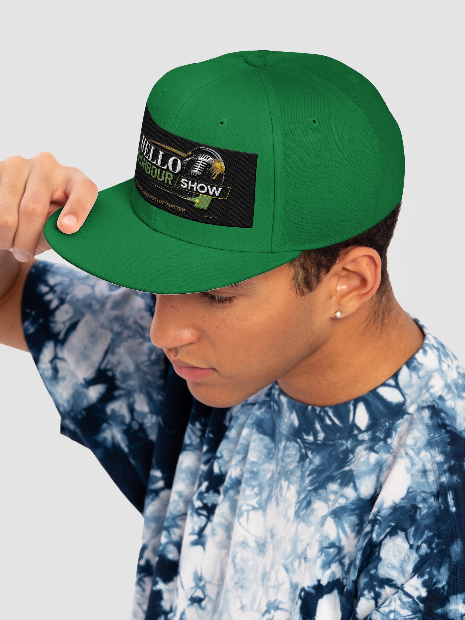 The Hello Neighbour Podcast Embroidered Logo Otto Cap product image (26)