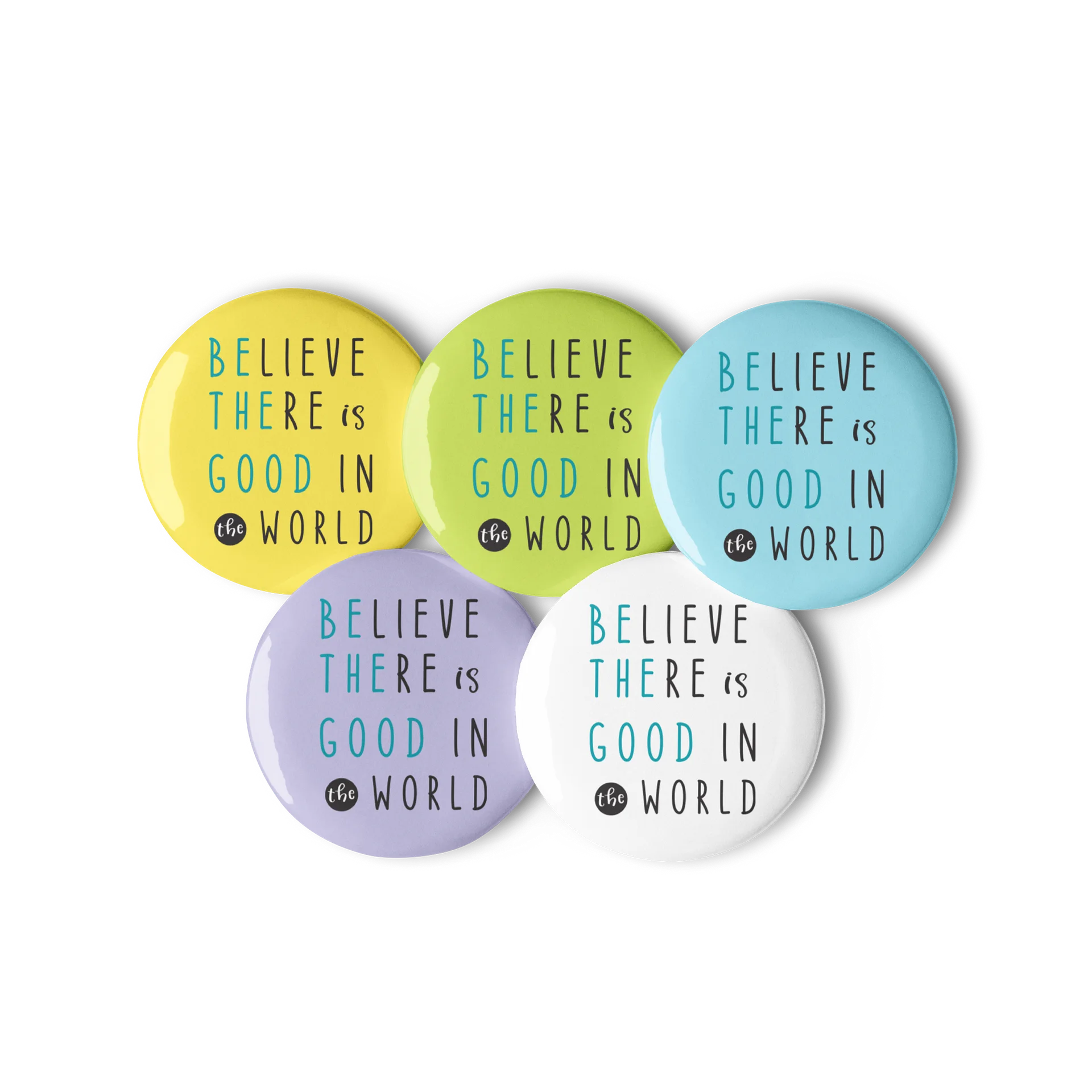 Believe there is Good in the World Pin Set product image (1)