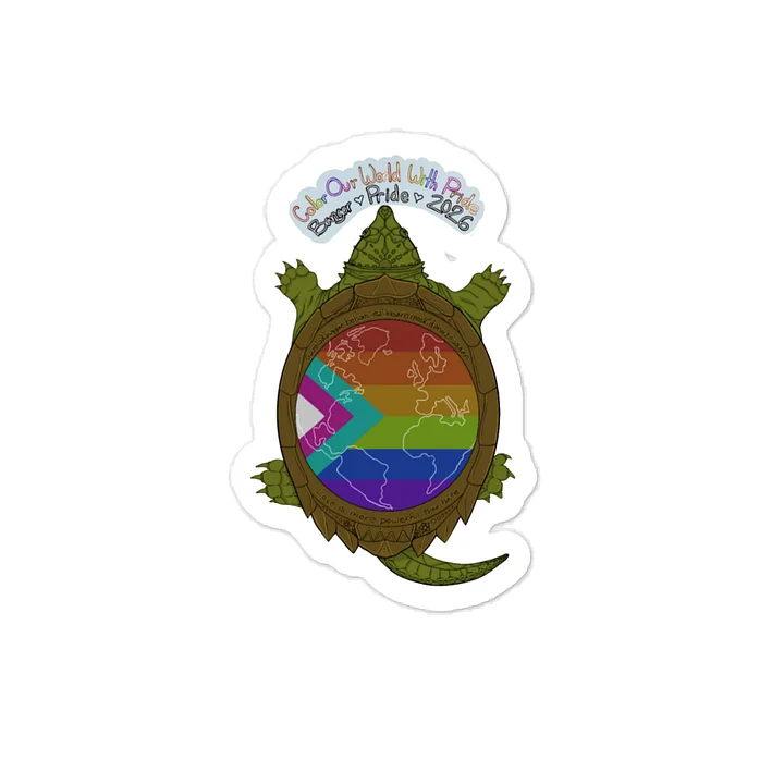 2026 Turtle Island Logo Vinyl Decal product image (1)