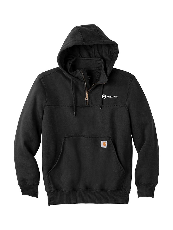 Carhartt Rain Defender Paxton Heavyweight Hooded Zip Mock Sweatshirt product image (1)