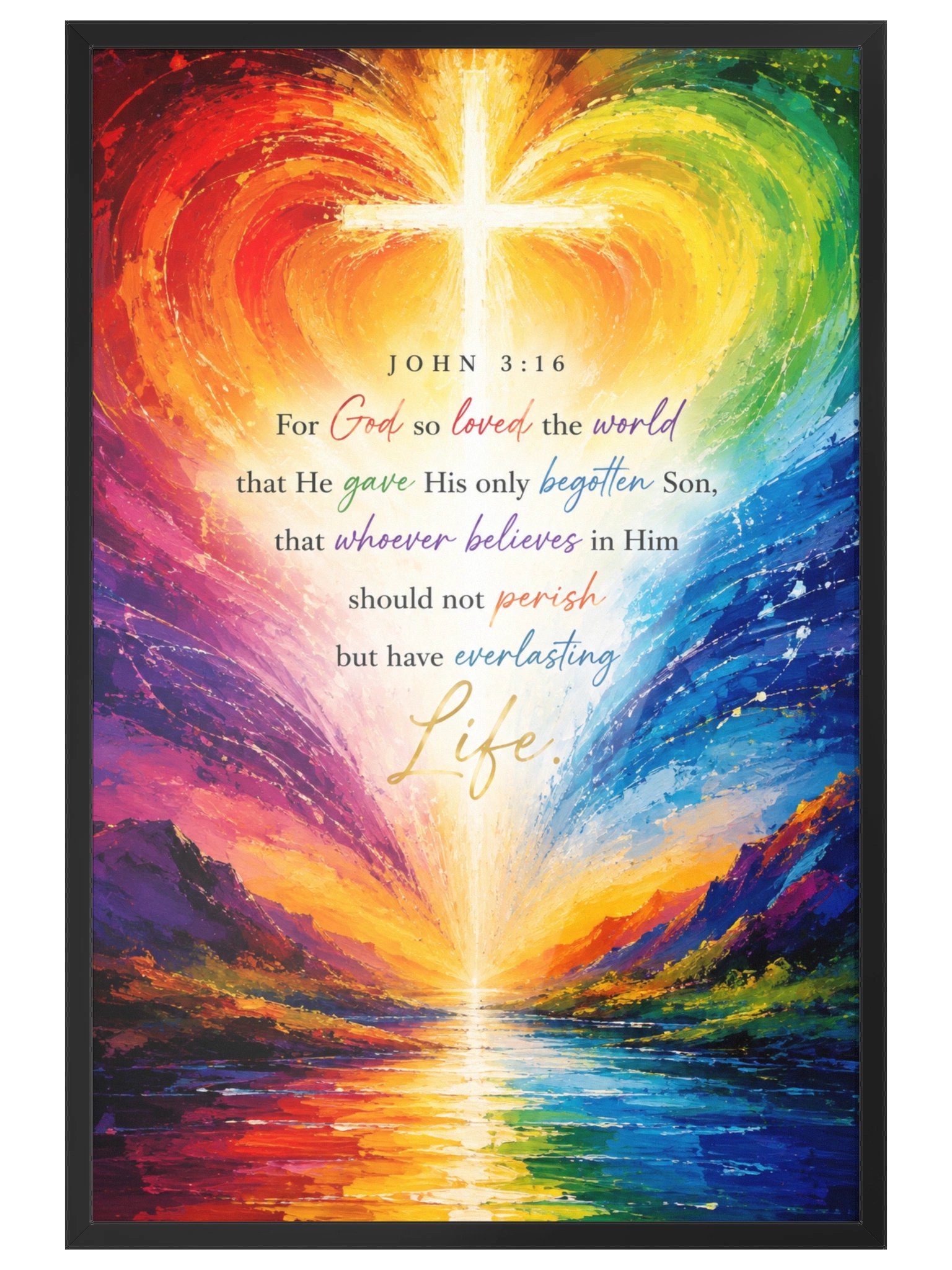 John 3:16 Poster @0001 product image (4)