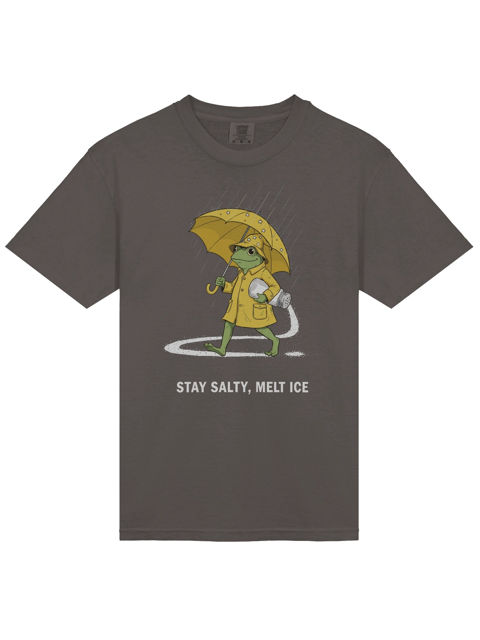 Salty Girl Parody Frog T-Shirt, Long Sleeve, Melt ICE, Anti ICE, Funny, Progressive Shirt product image (4)