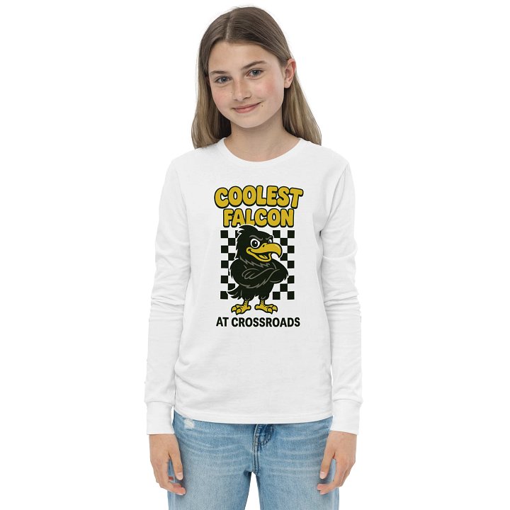 Coolest Falcon Youth Long Sleeve T-Shirt product image (1)