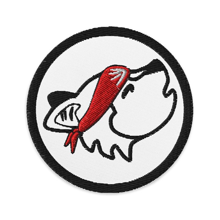 Club Scritches Embroidered Patch (Circle - Light) product image (1)