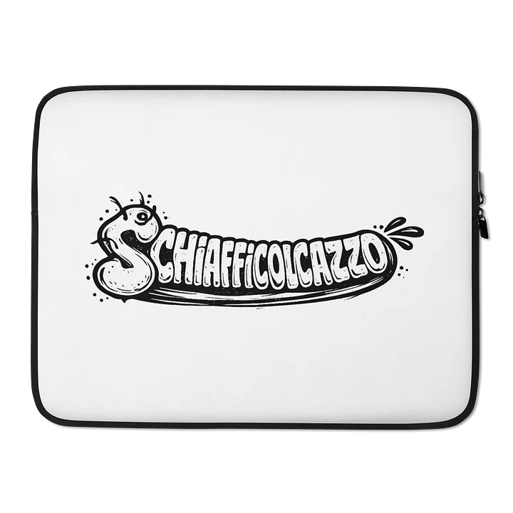 schiafficolcazzo laptop case product image (2)