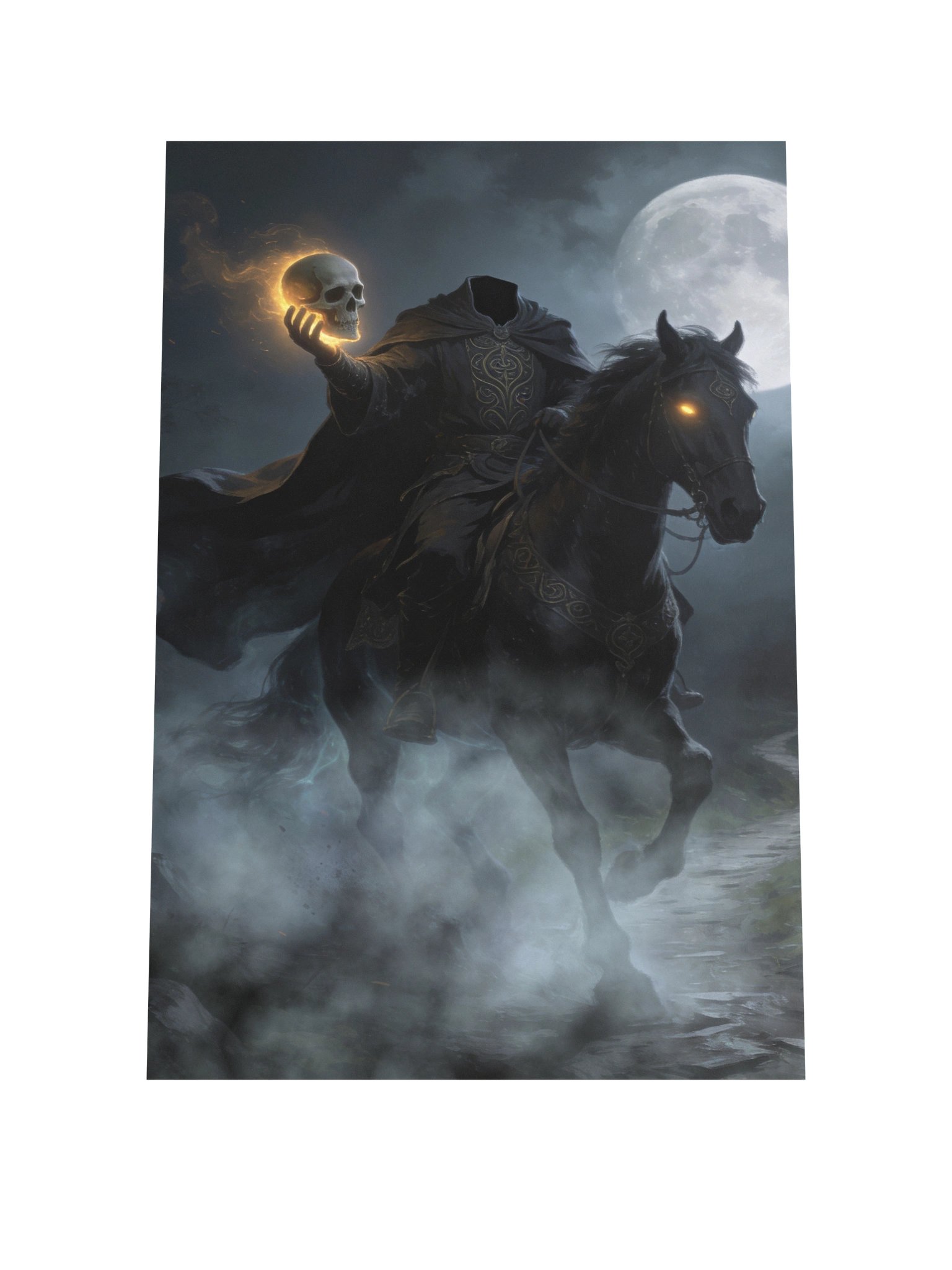 Dullahan – Rider of the Headless Night Poster product image (1)
