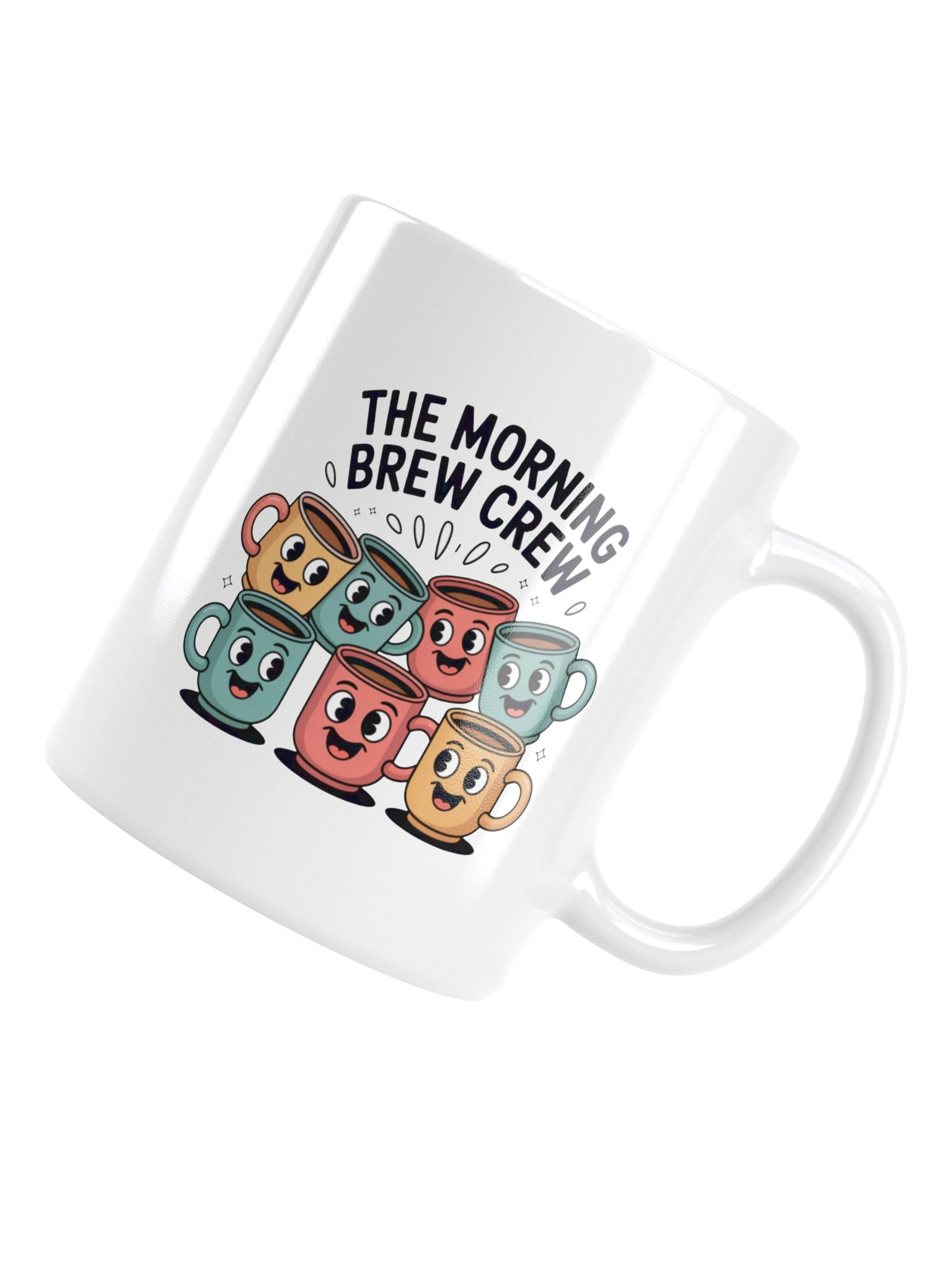 The Morning Brew Crew Coffee Mug – Fun Gift for Coffee Lovers product image (17)