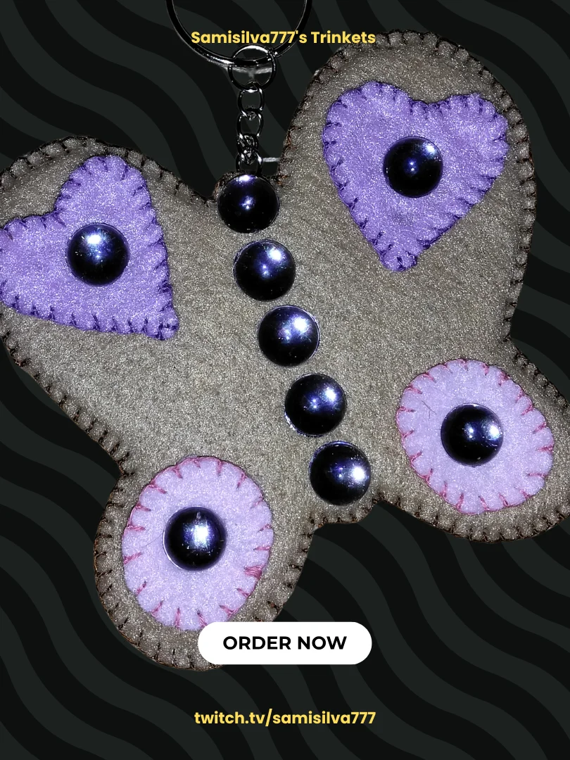 Butterfly 2D Keychain product image (2)