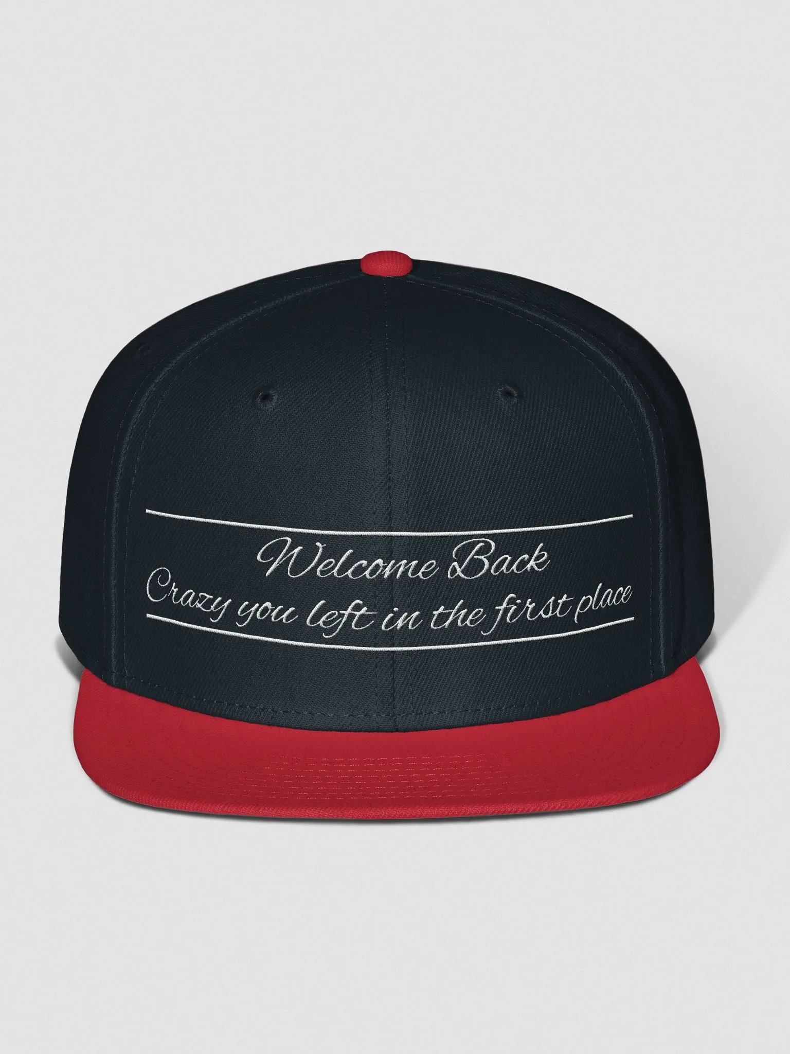 Ducks Crazy Saying Hat White Lettering product image (9)