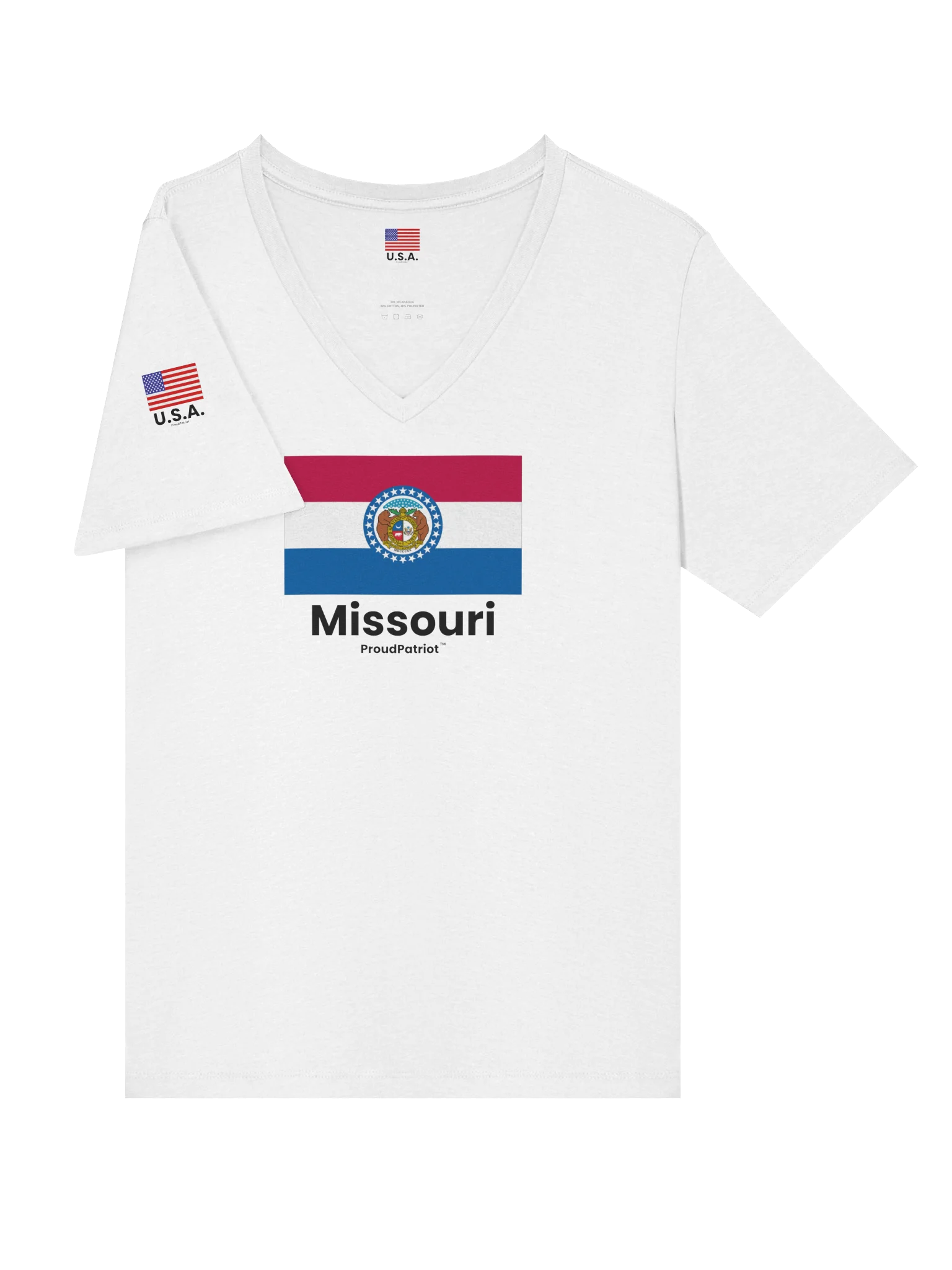 Missouri Women's Relaxed V-Neck T-Shirt product image (11)