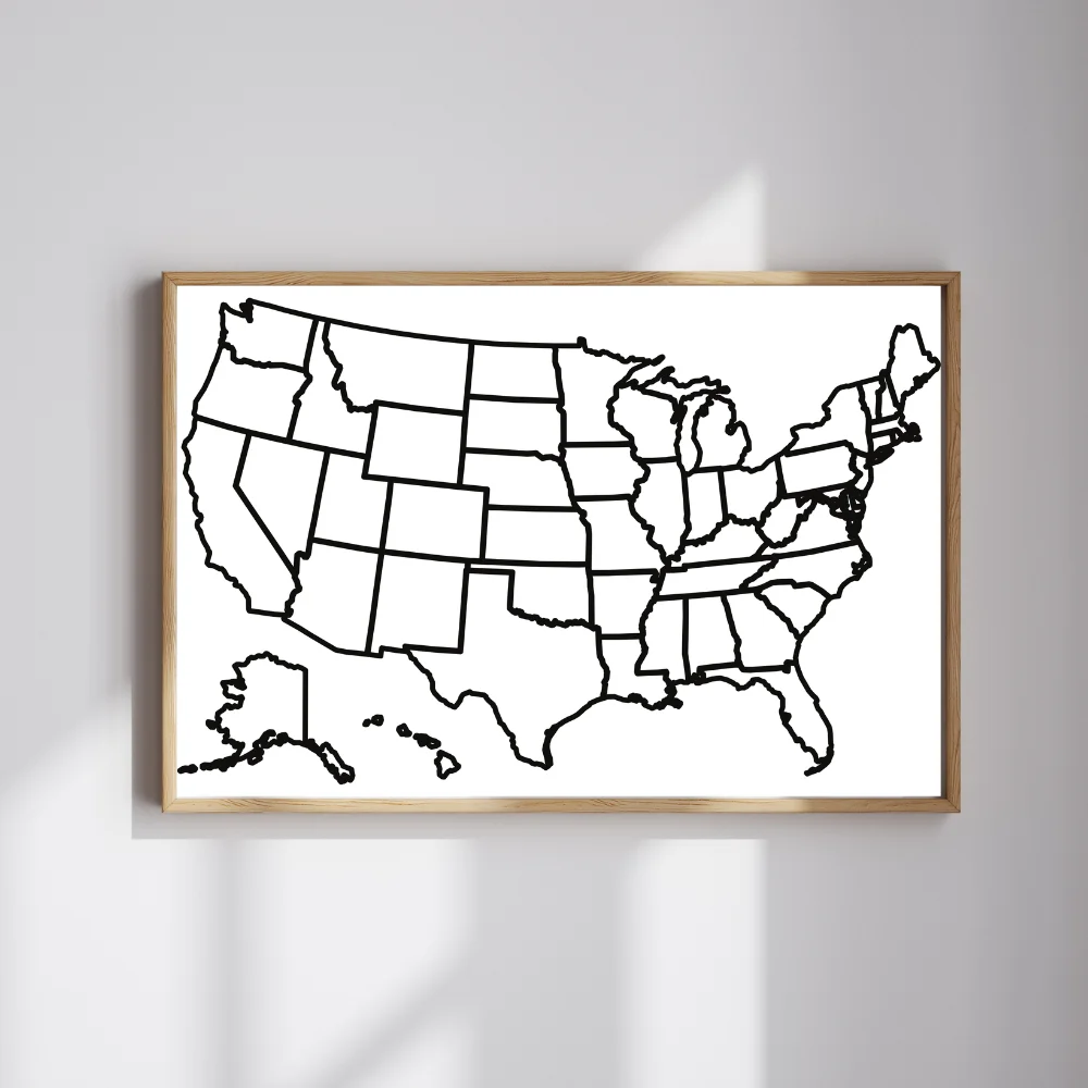 The Dry Erase Map Set product image (1)