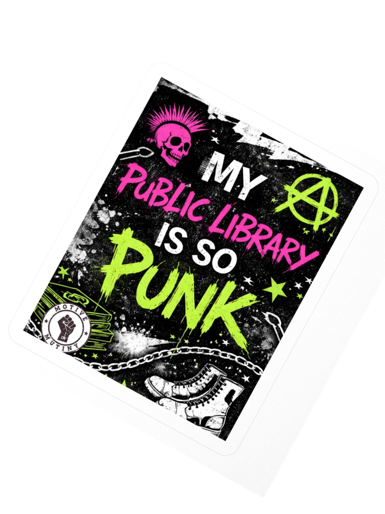 My Public Library Is So Punk Sticker product image (5)