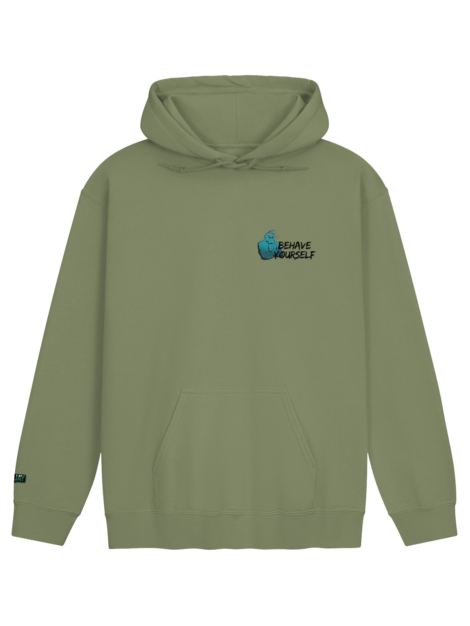 Behave Yourself Black Hoodie product image (21)