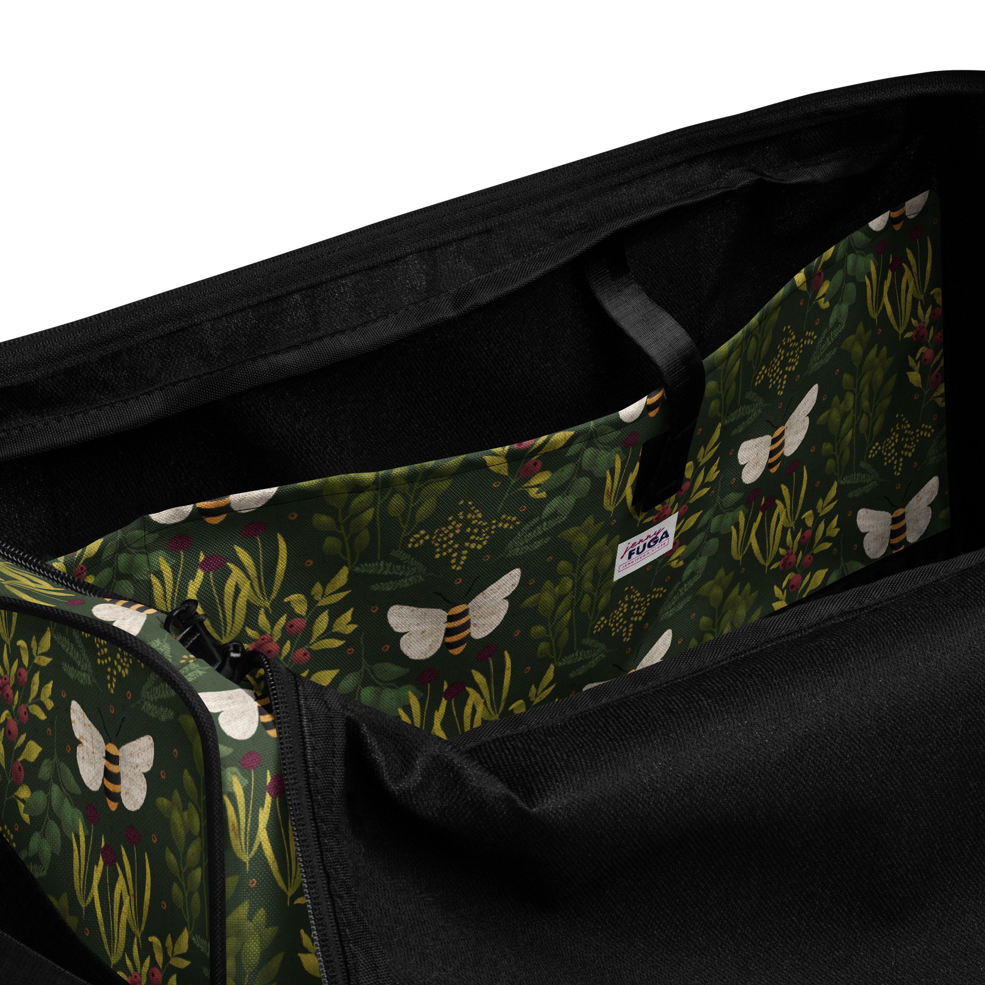 Bees and Foliage Duffel Bag product image (6)
