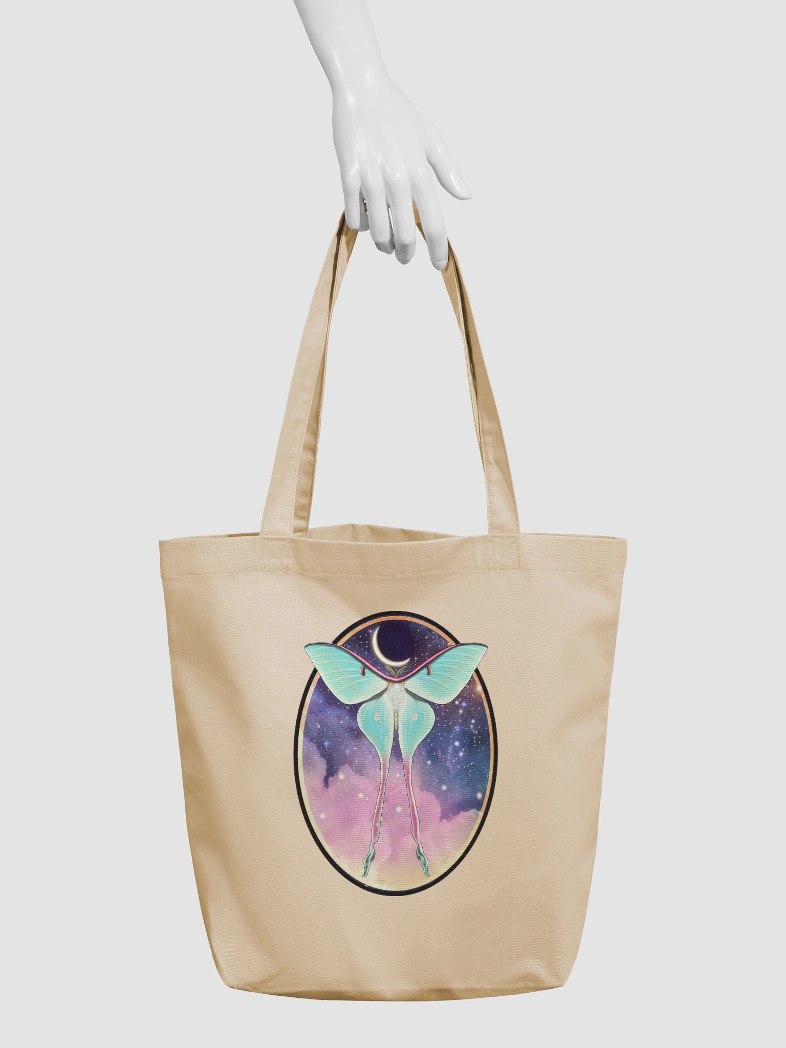 Chinese Moon Moth Tote Bag product image (7)