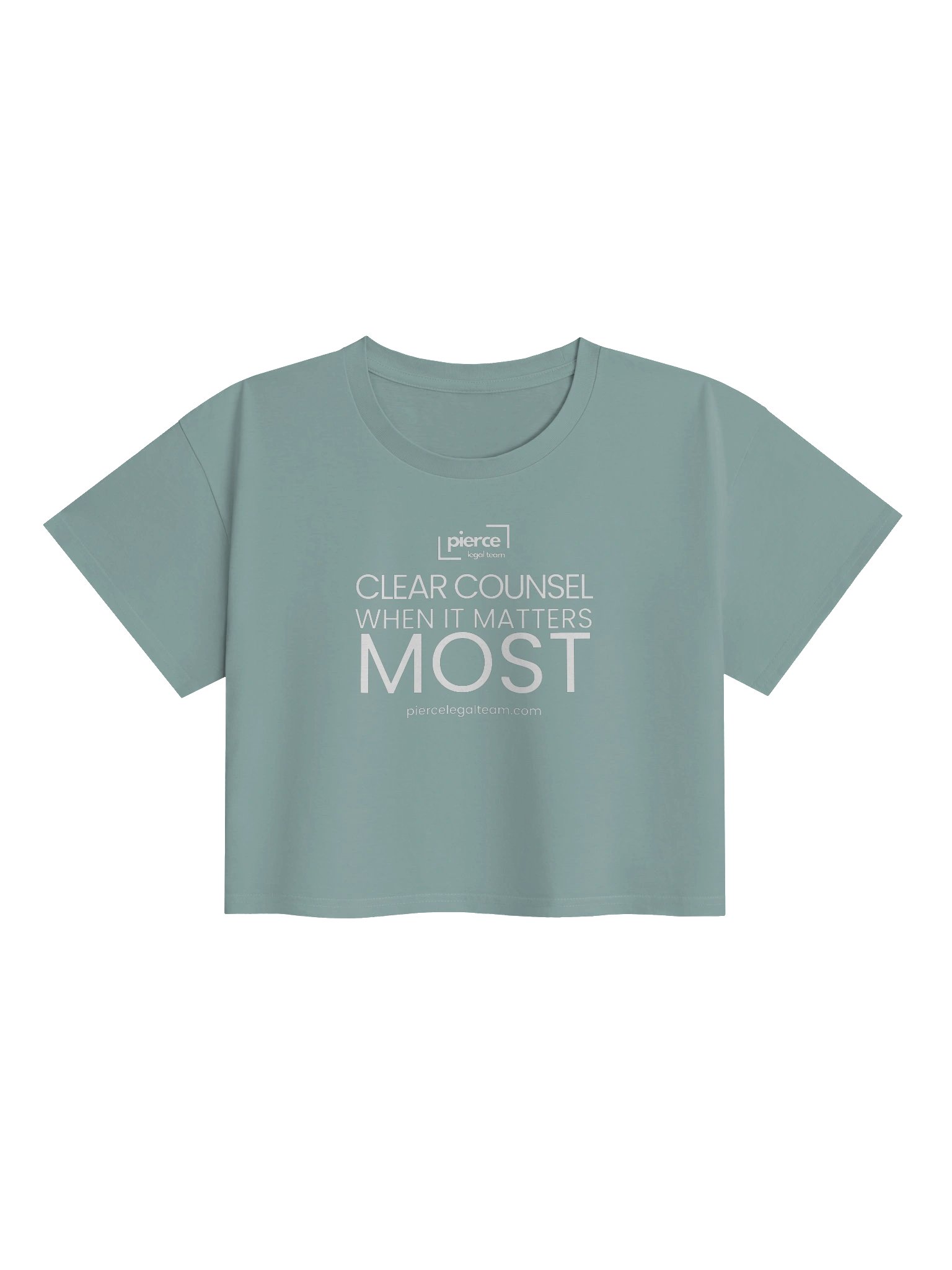 Clear Counsel Crop Tee product image (1)