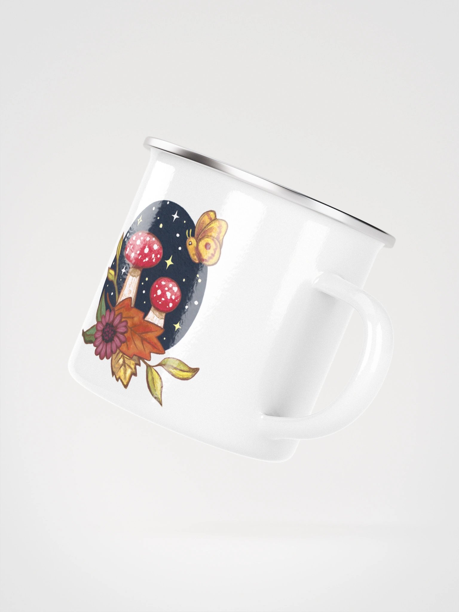 Autumn Secrets - Amanita Muscaria Enamel Mug product image (3)