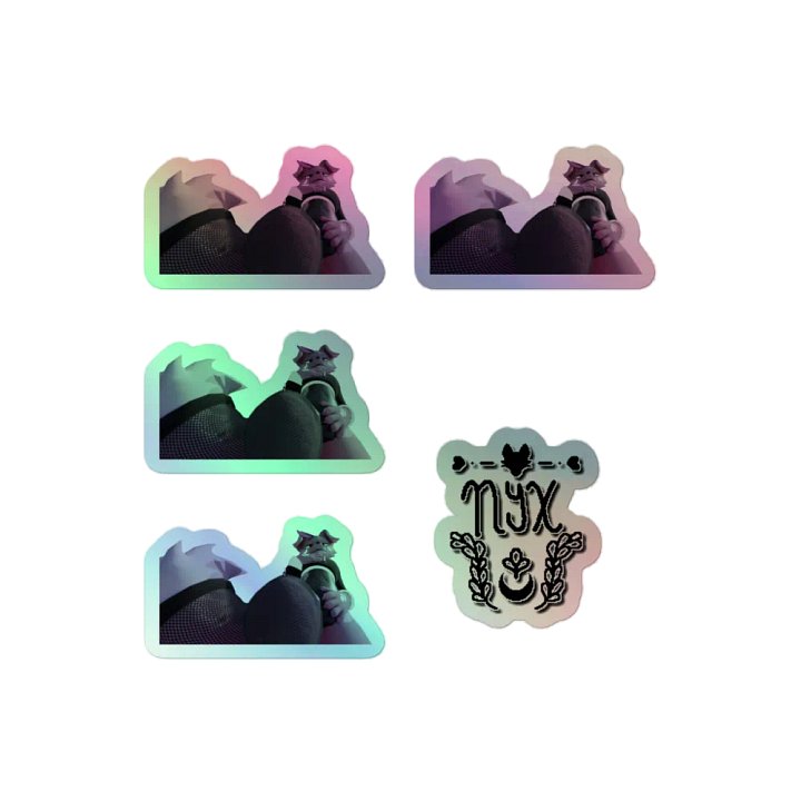 "Macro" Holographic Sticker Set product image (2)