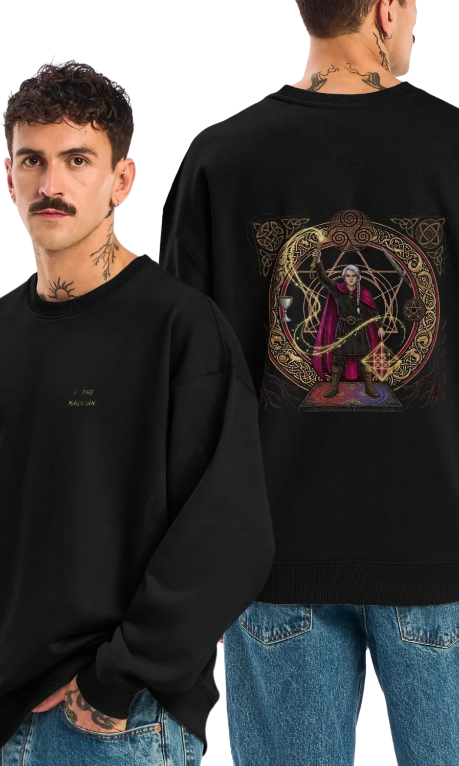 I - THE MAGICIAN Organic Sweatshirt product image (1)