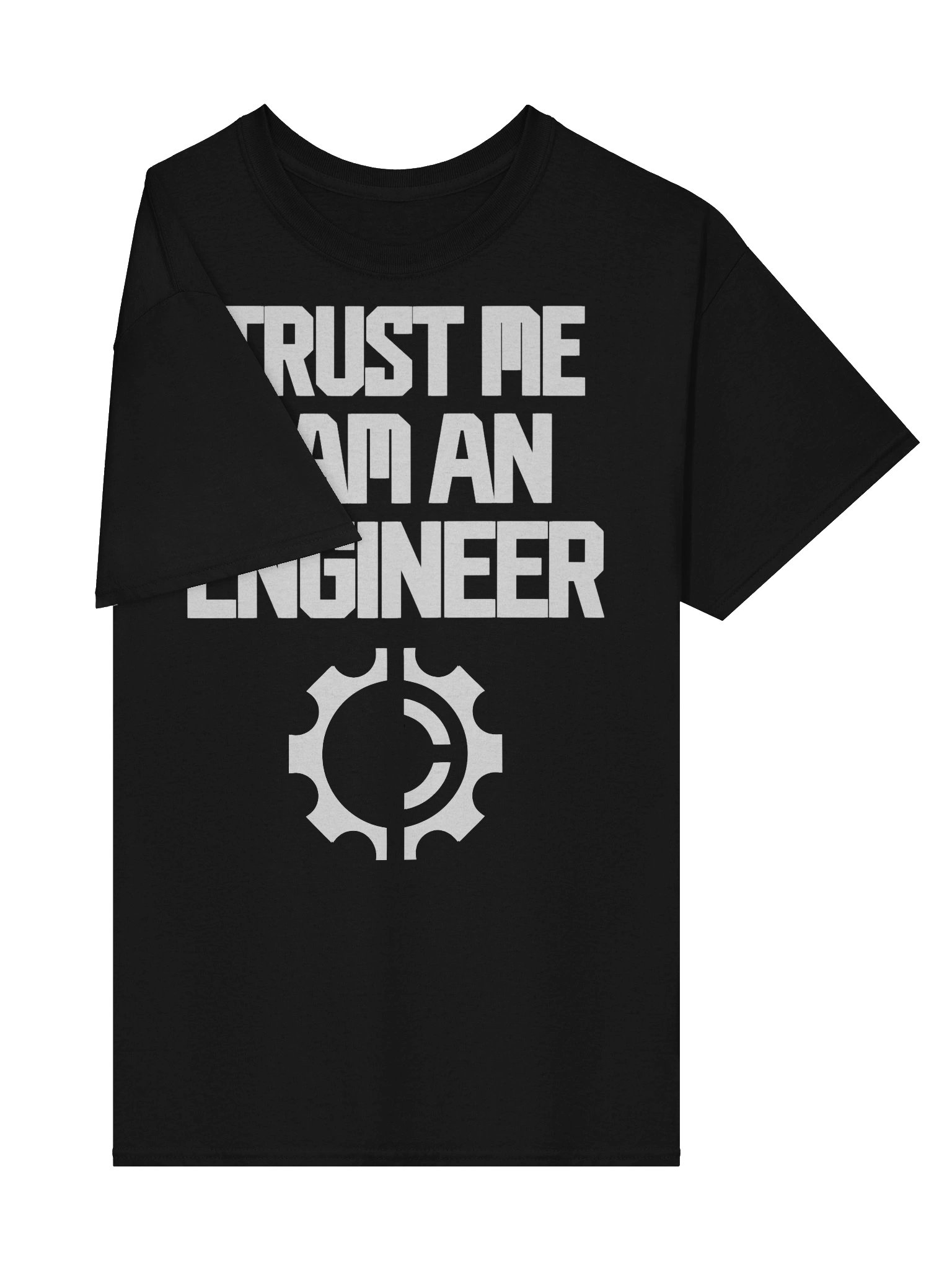 “Trust Me, I'm an Engineer” Gear Emblem T-shirt product image (4)