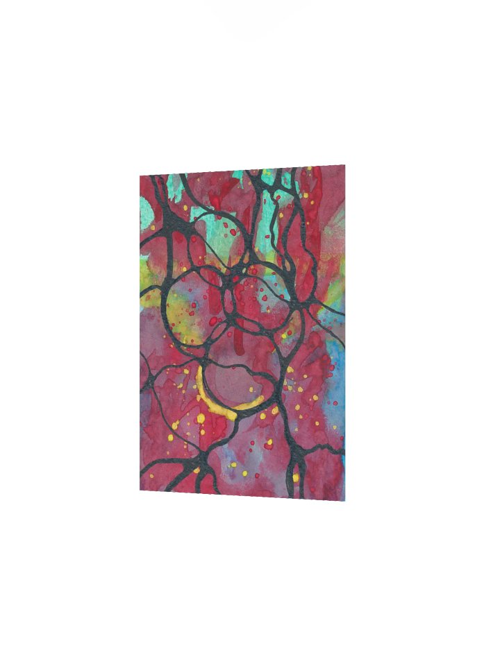 Abstract Ink & Watercolor Print product image (2)