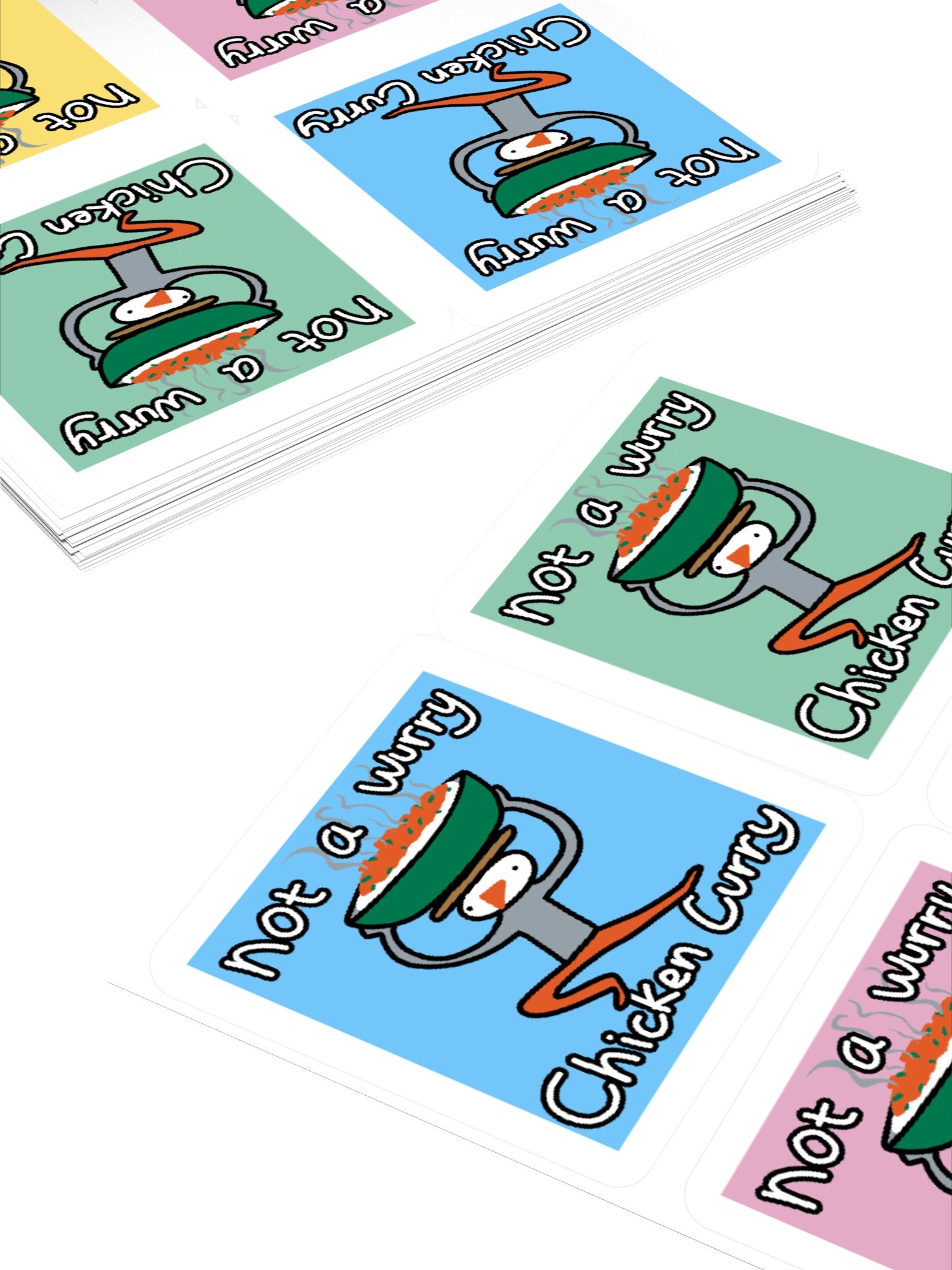 Not a Wurry Chicken Curry Sticket Set product image (10)