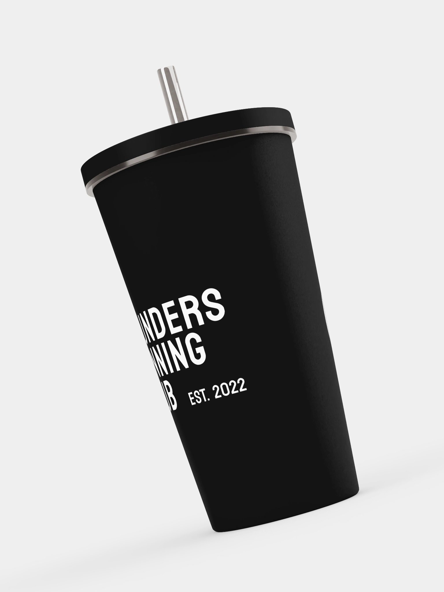 Founder Running Club - Tumbler with a straw product image (8)
