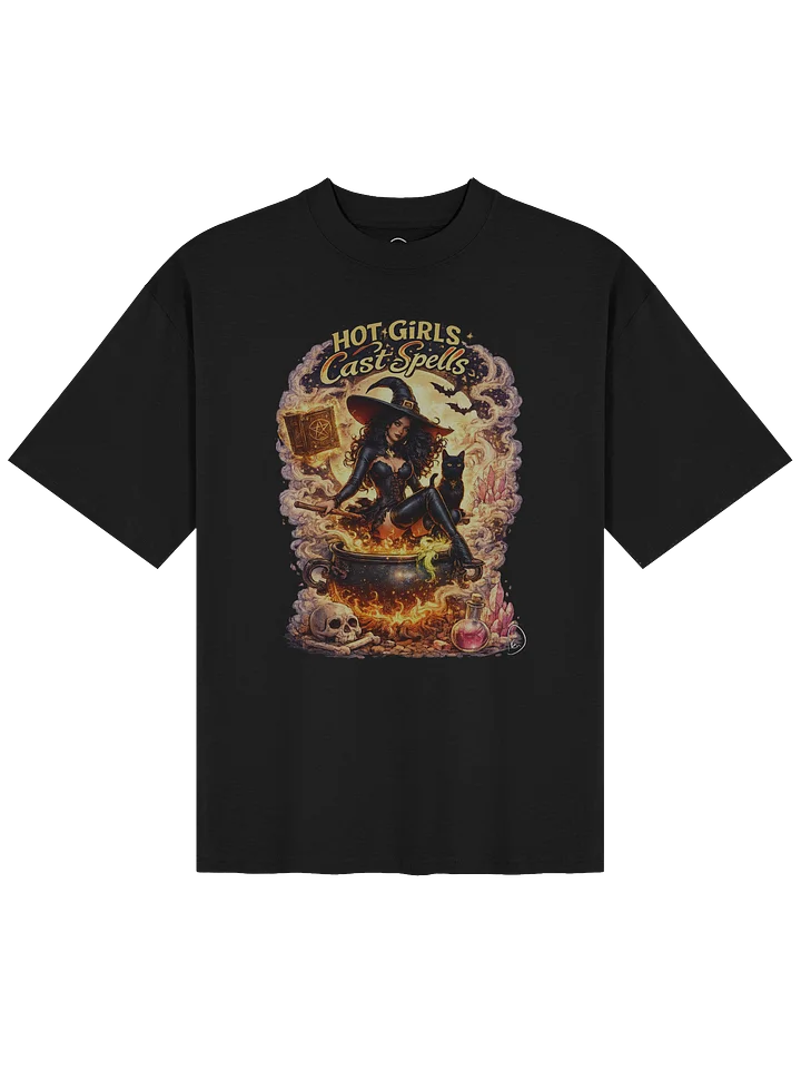 Hot Girls Cast Spells Oversized Tee product image (1)