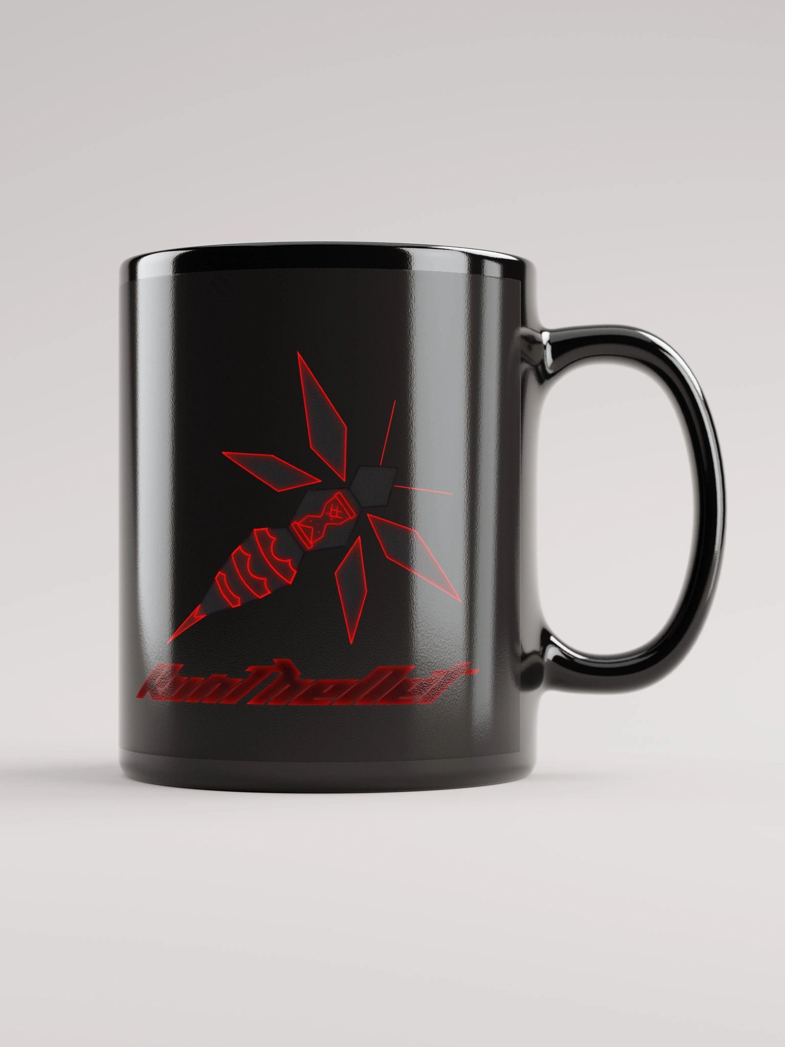 Run The Net Xyber Mug (Black) product image (1)