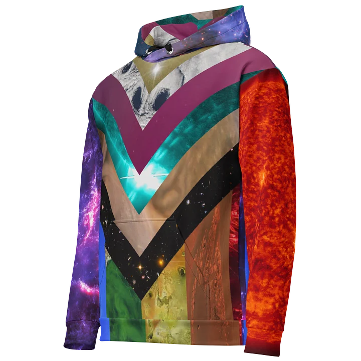 Space Pride Plus-Friendly Hoodie product image (2)