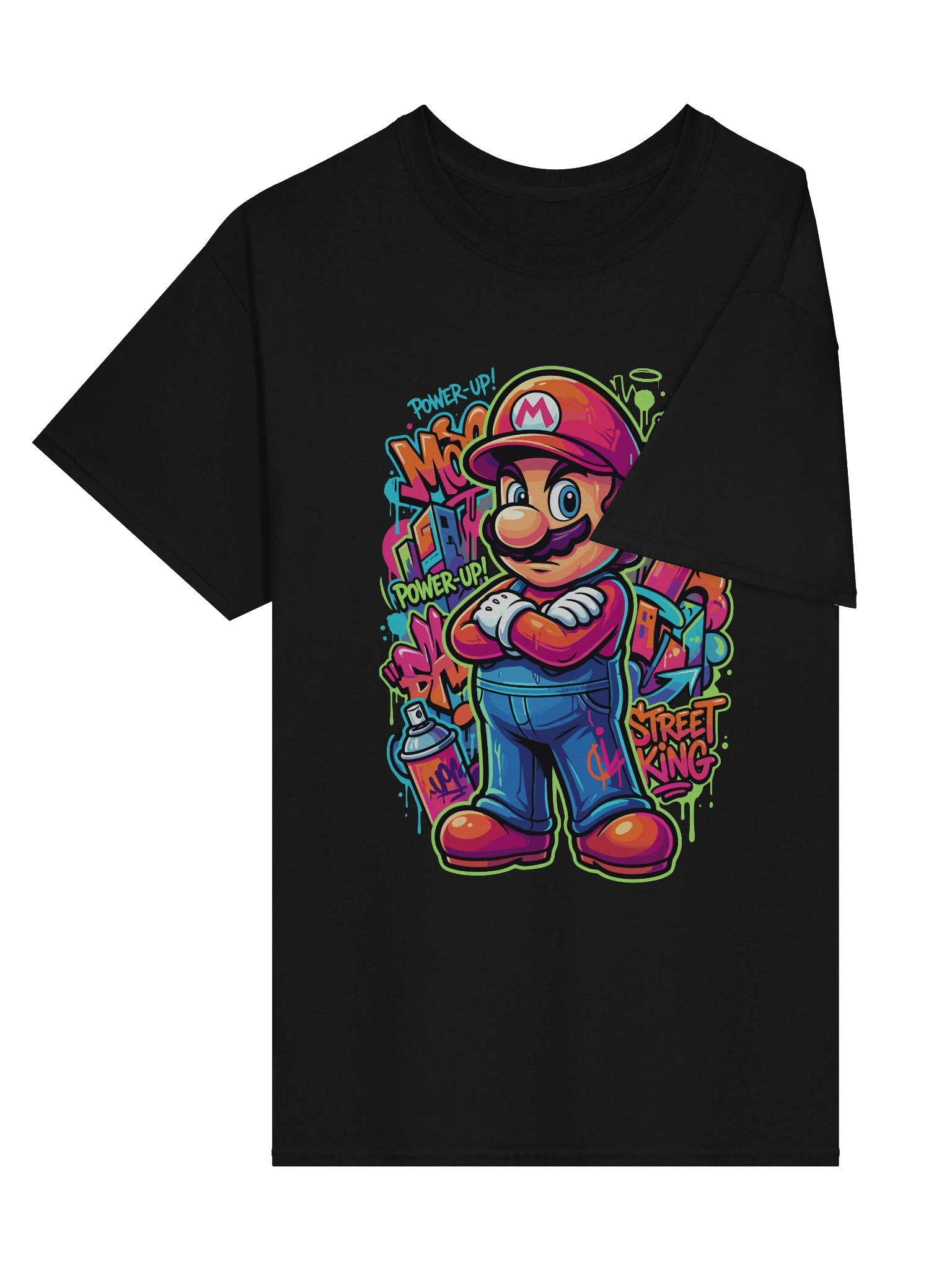 Mario graffiti t-shirt product image (19)
