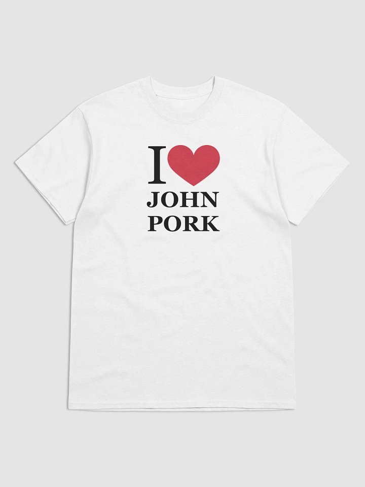 I LOVE JOHN PORK TEE product image (1)