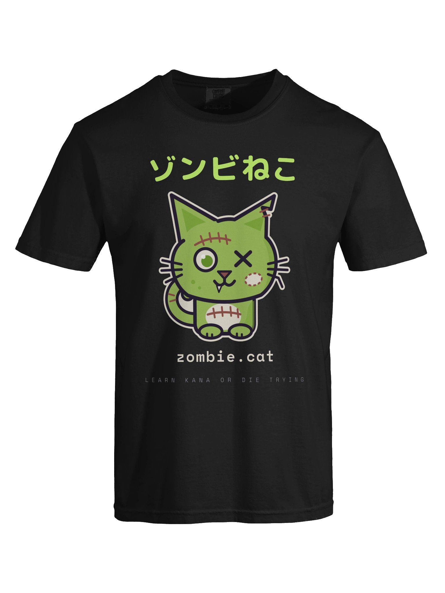 Zombie Neko Japanese Zombie Cat T-Shirt product image (9)