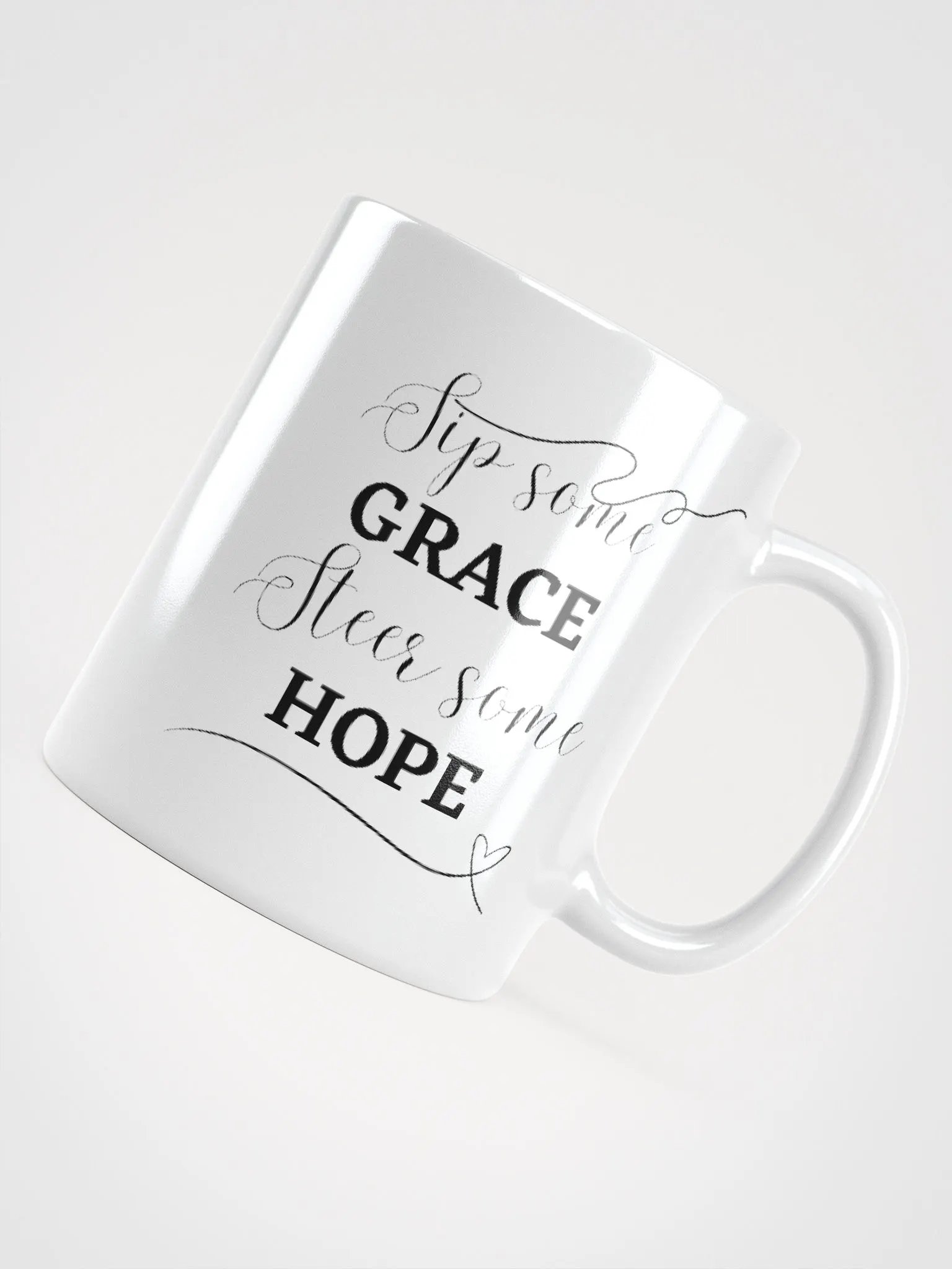 Sip some Grace Steer some Hope | Mug product image (4)
