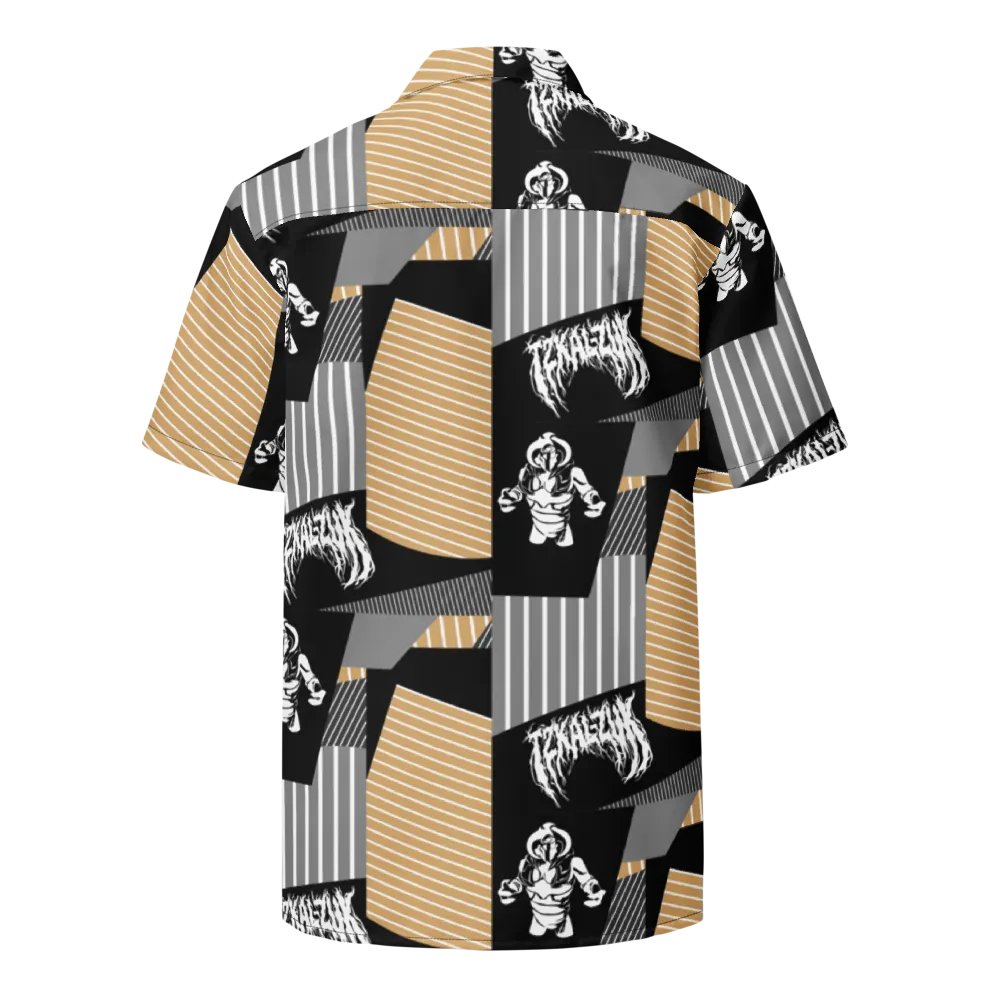 Zuk Patchwork Button Up (Beige) product image (2)