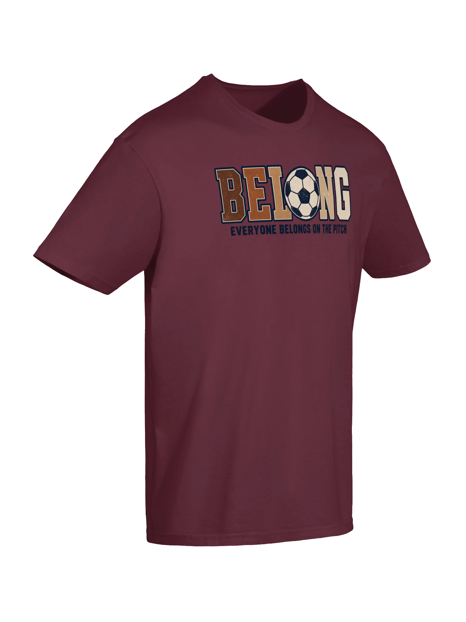 Belong on the Pitch Soccer Tee product image (6)