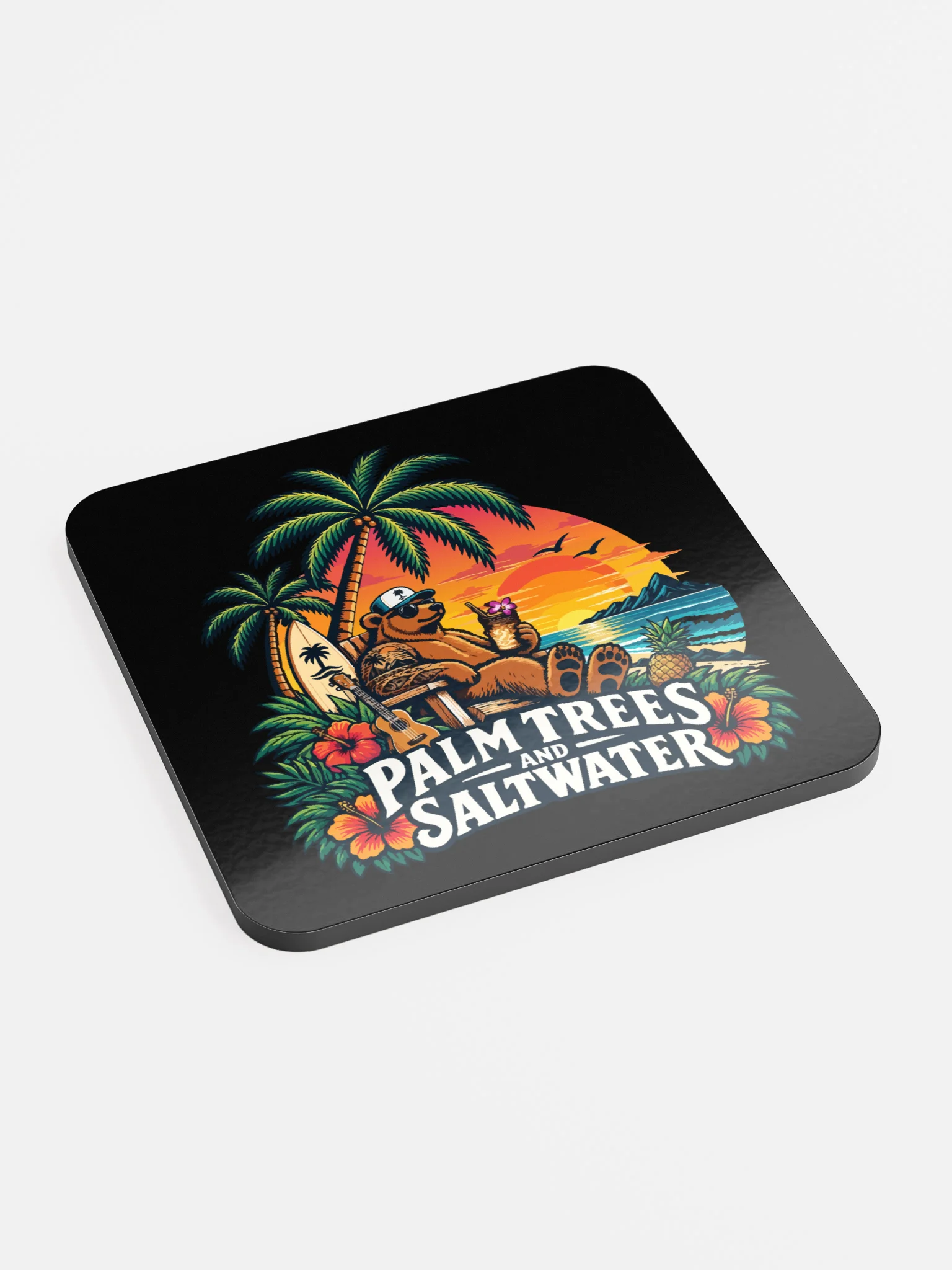 The Mai Tai Bear Coaster product image (2)