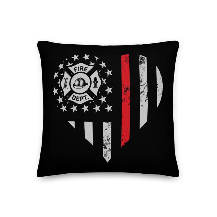 Fire Dept Heart - Pillow product image (1)