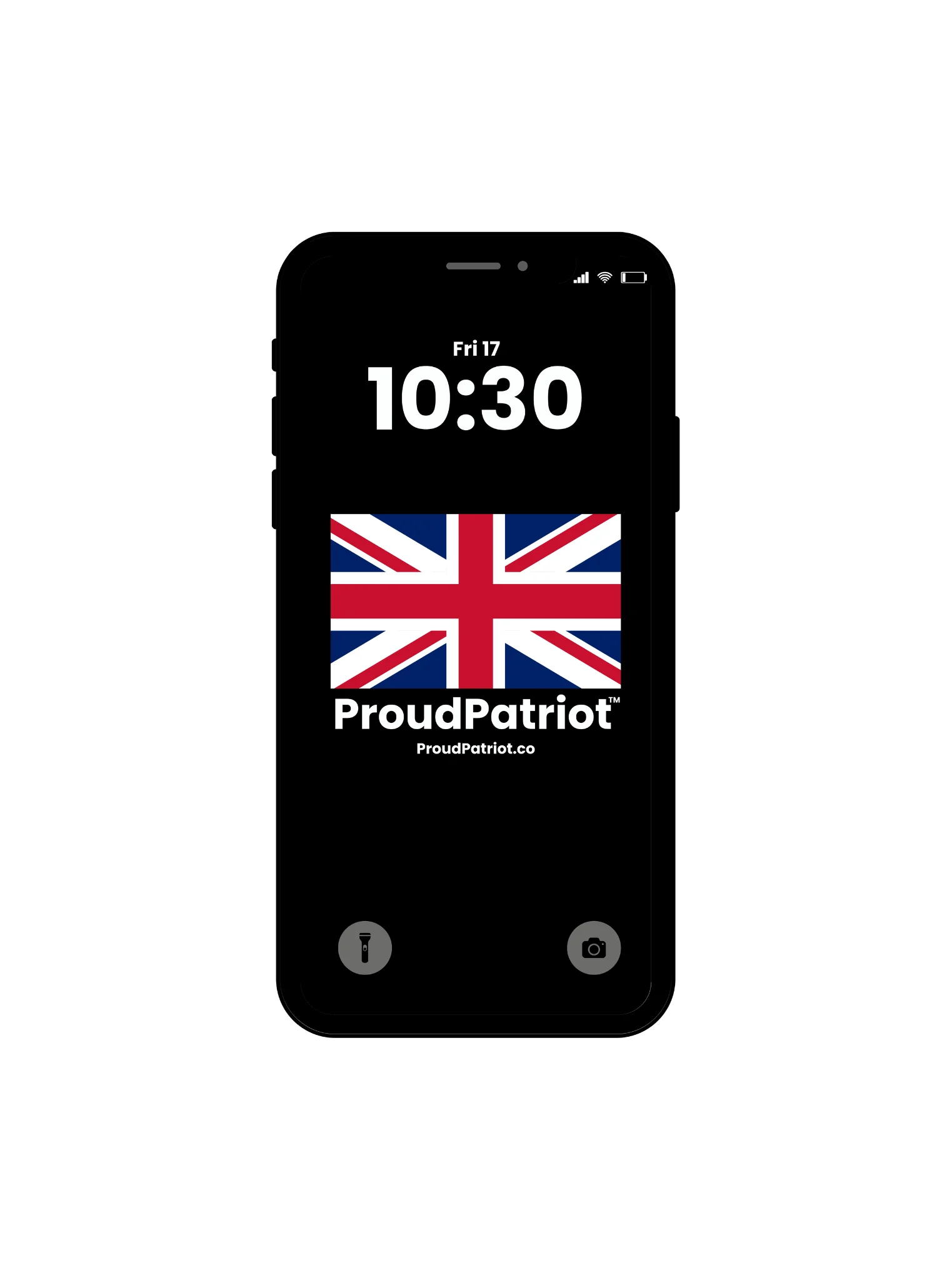 United Kingdom Proud Screensaver Dark Mode product image (1)